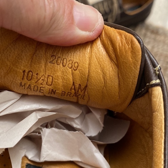 Bostonian Men's 10.5 Brown Leather Oxford sneaker Shoes Sporty Walking casual - Picture 7 of 8